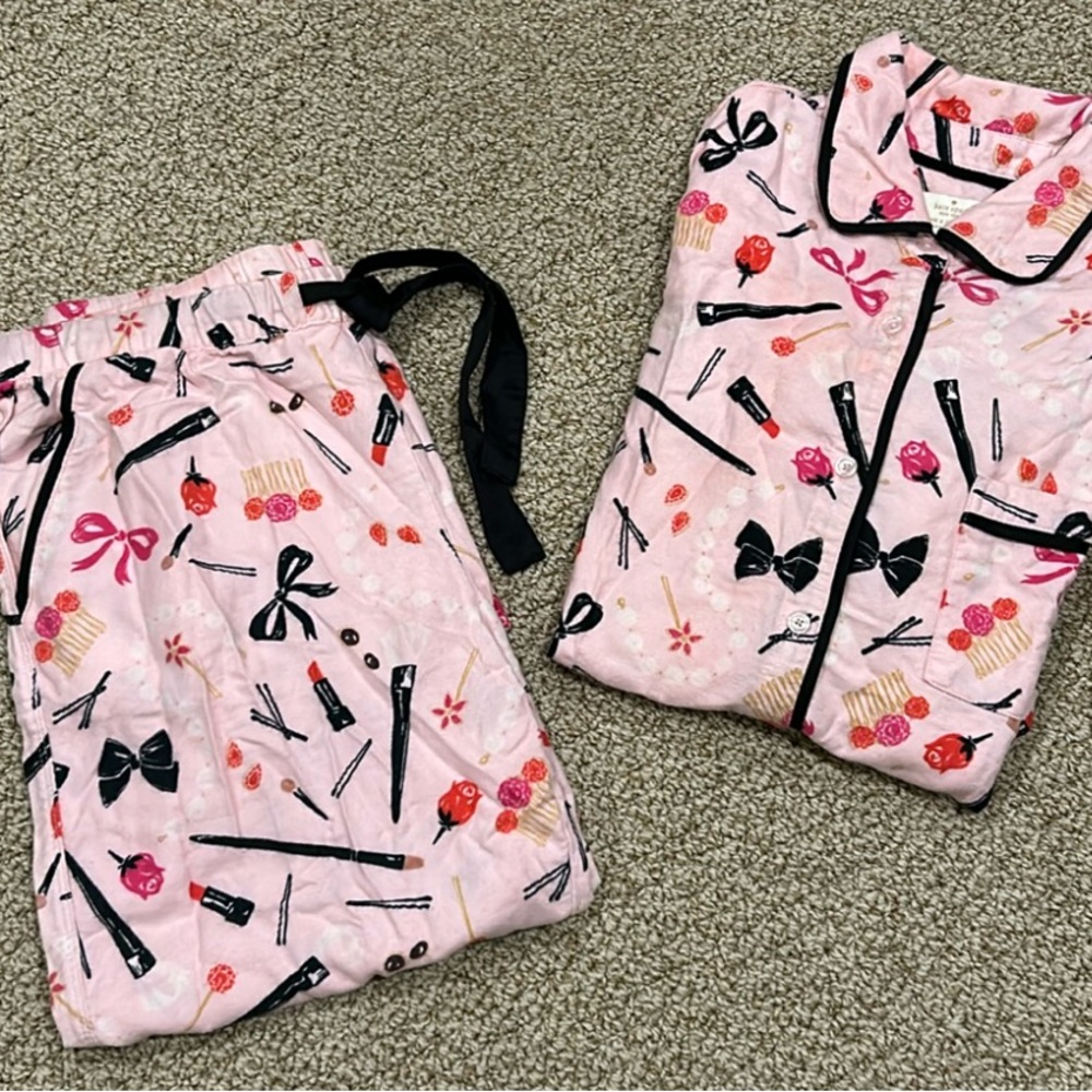 Like New! Kate Spade Dolled Up Print Pajamas - Picture 6 of 6